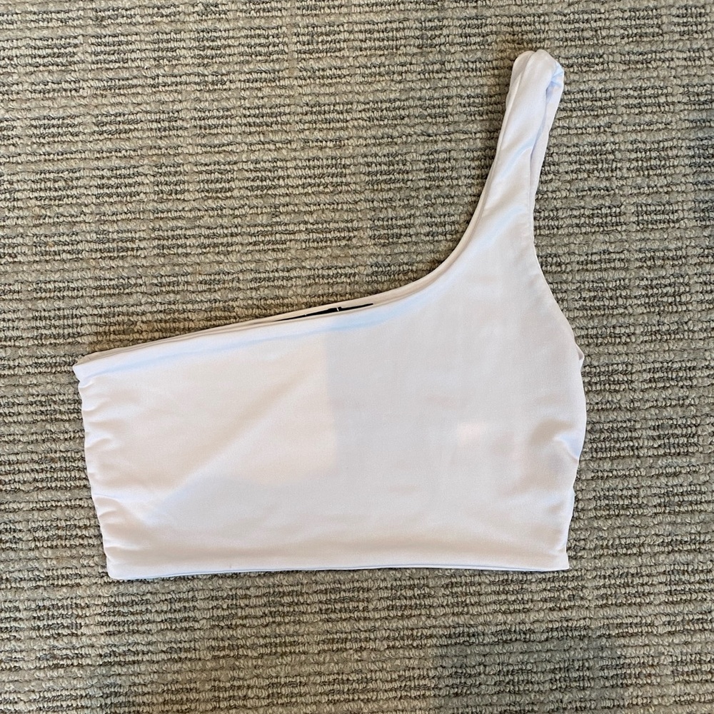 PLL one shoulder crop top